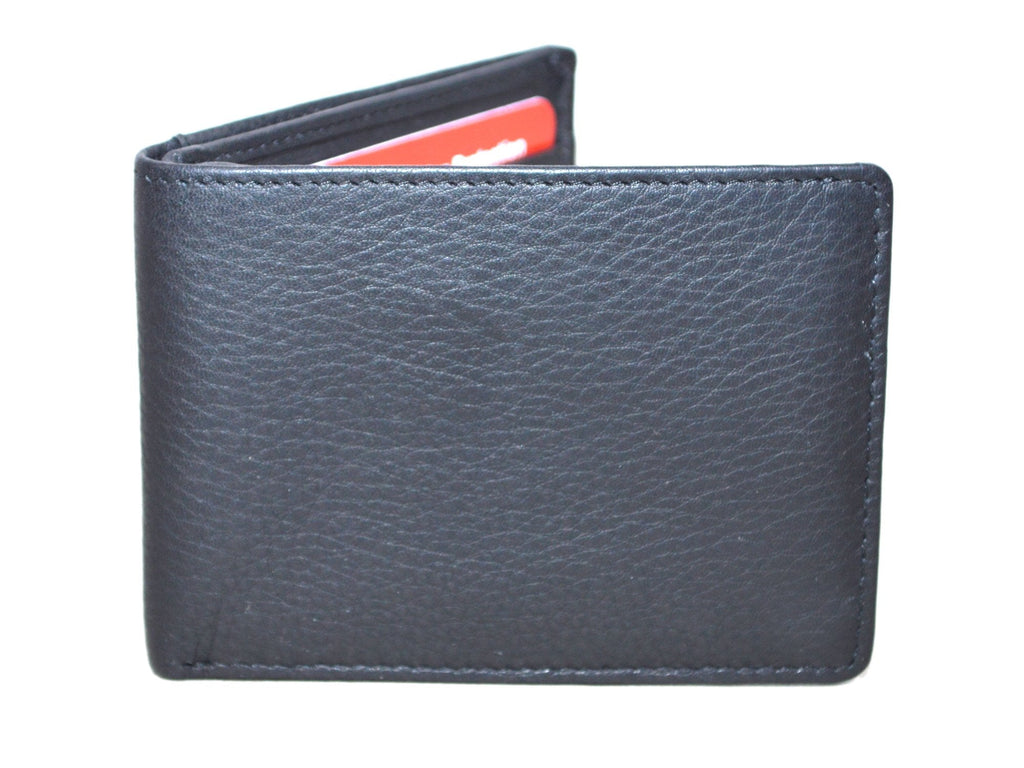 Touro Signature Leather Wallets Pebble Grain Card Wallet