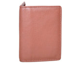 Touro Signature Leather Wallets Pebble Grain Gusset Card