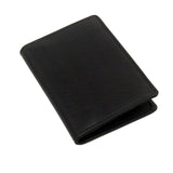 Touro Signature Leather Wallets Pebble Grain Gusset Card