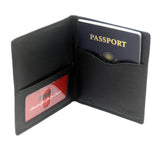 Touro Signature Leather Wallets Pebble Grain Passport Case