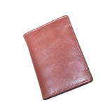 Touro Signature Leather Wallets Veg Tanned Gusset Card