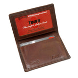 Touro Signature Leather Wallets Veg Tanned Gusset Card