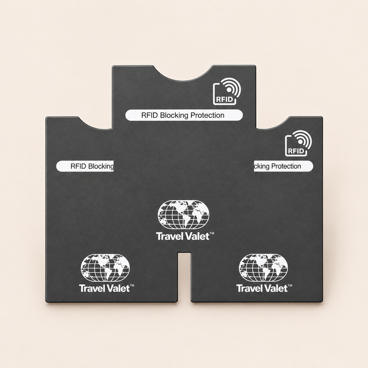 RFID Blocking  Card Sleeves – 3 Pack