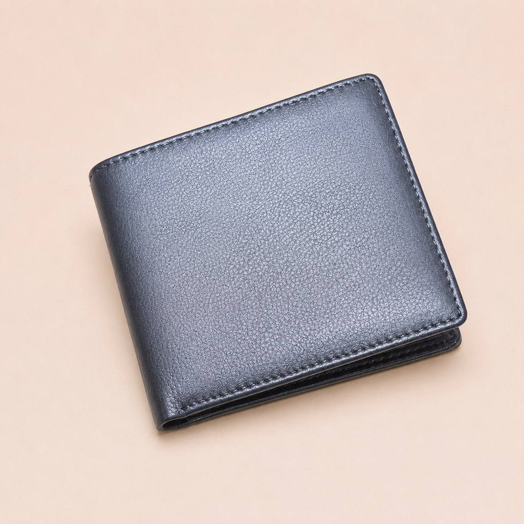 Touro RFID Pebble Grain Leather ID Bifold Wallet