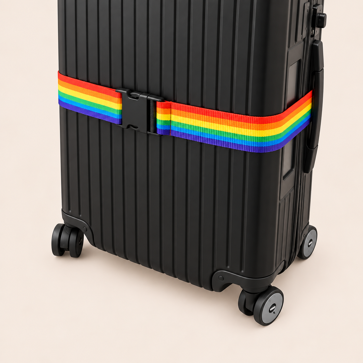 Adjustable Luggage Strap with Buckle – Suitcase Travel Strap