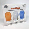 Travel Tubes - Leak Proof Silicone Travel Bottles - 3 Pack | 3 Sizes