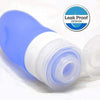 Travel Tubes - Leak Proof Silicone Travel Bottles - 3 Pack | 3 Sizes