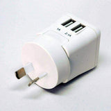 Universal Travel Adaptor Kit - Dual USB | US / EU / GB / AU / CH / HK