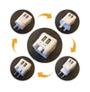 Universal Travel Adaptor Kit - Dual USB | US / EU / GB / AU / CH / HK