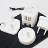 Universal Travel Adaptor Kit - Dual USB | US / EU / GB / AU / CH / HK